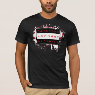 Parental Advisory: dad jokes T-Shirt