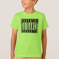 Parental Guidance Suggested Funny Kids neon green