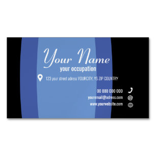 PARENTHESE Collection Business Card Magnet