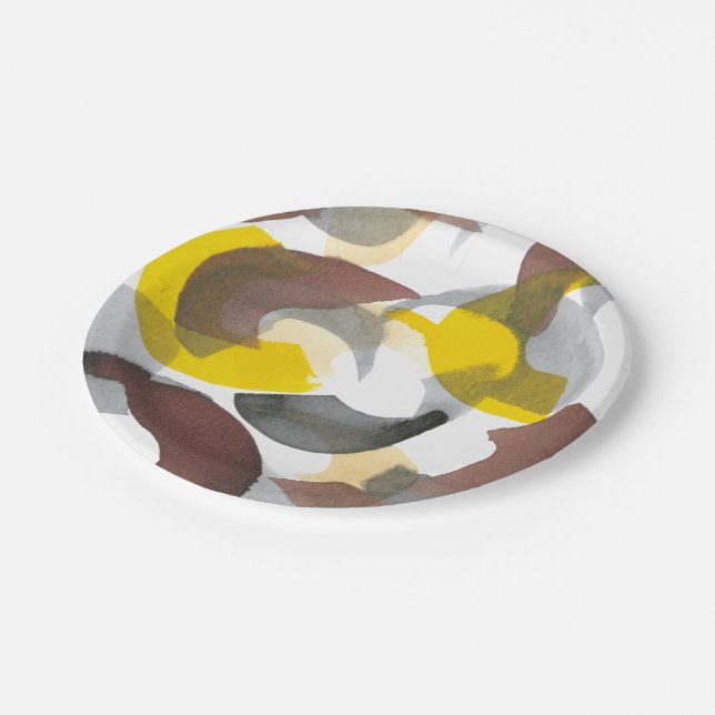 Parenthesis II Paper Plate (Angled)