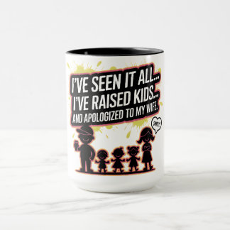 Parenting. Coffee. Apologies. Dad Life On! ☕👨👧 Mug