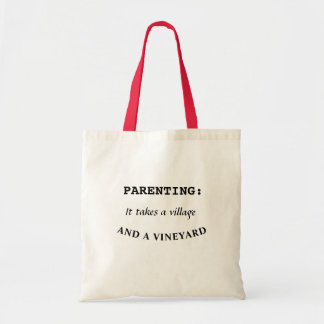 Parenting- Funny Saying Tote Bag