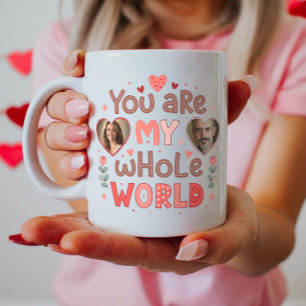 Parents Customizable Photo, Valentine Custom Photo Coffee Mug