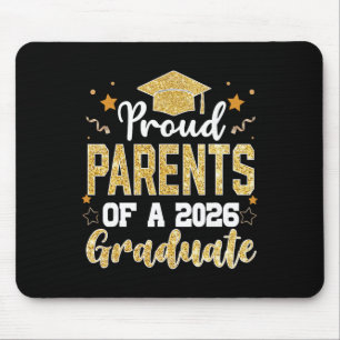 Parents Senior 2026 Proud Parents Of A Cl 2026 Gra Mouse Pad
