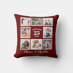 Parents Wedding Anniversary PHOTO Custom Branded   Cushion