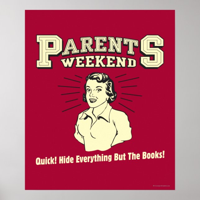 Parents Weekend: Hide Everything Poster (Front)