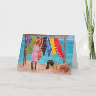 Pareos by the Sea Card