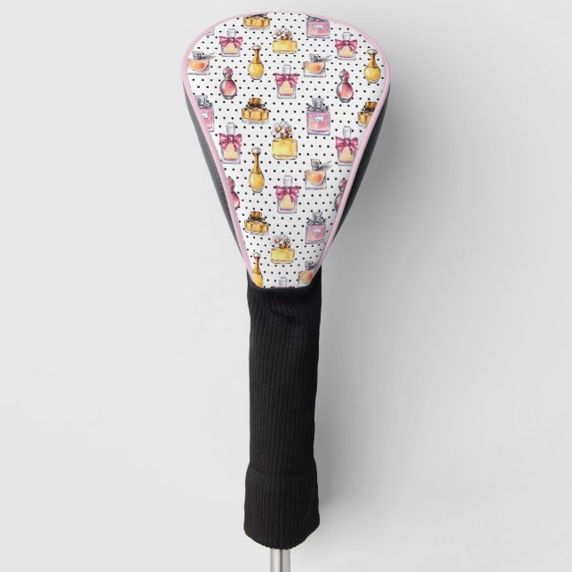 Parfum Bottle Pattern Golf Head Cover (Front)