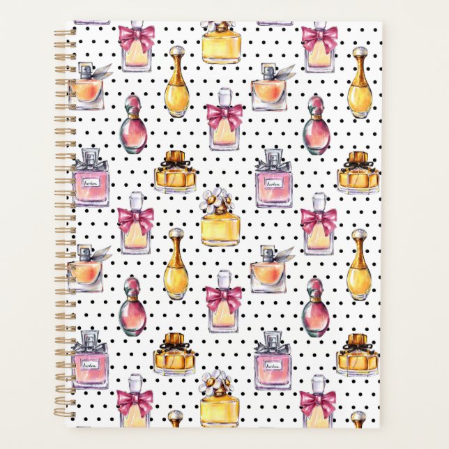 Parfum Bottle Pattern Planner (Front)