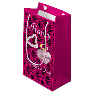 Parfum & Pearls Mother's Day Gift Bag PinkDamask