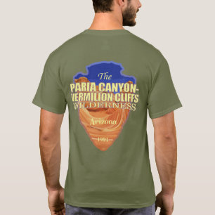 Paria Canyon - Vermilion Cliffs (arrowhead) T-Shirt