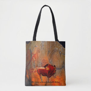 " Parietal Cave Art" Tote Bag