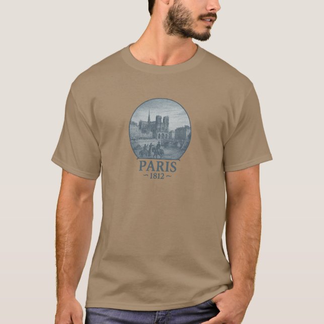 Paris - 1812 T-Shirt (Front)