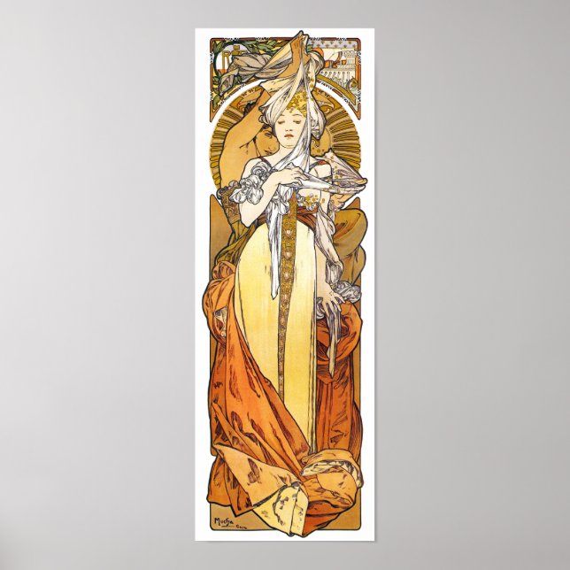 Paris 1900, Alphonse Mucha Poster (Front)