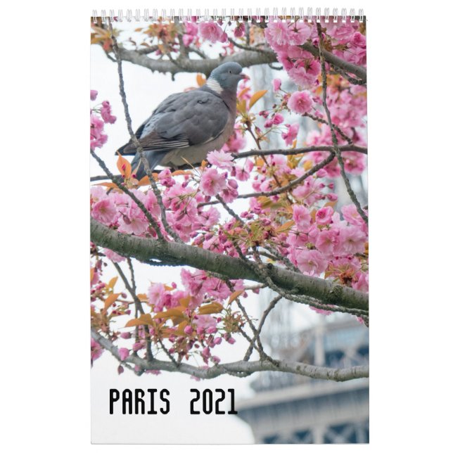 Paris 2021 Calendar (Cover)