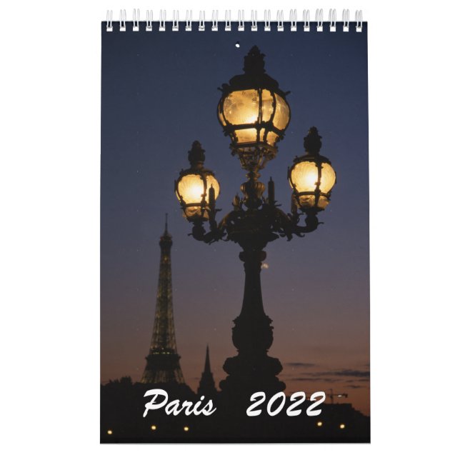 Paris 2022 Calendar (Cover)
