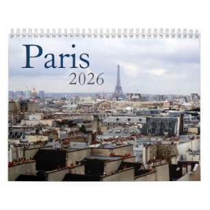 Paris 2026 Calendar