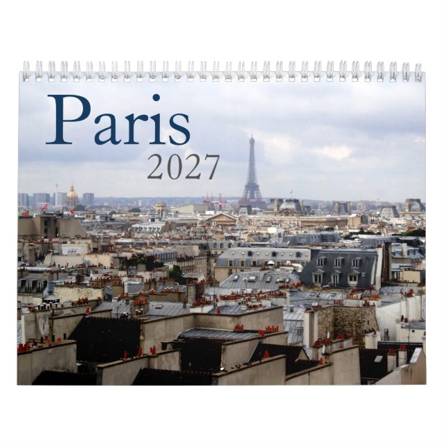 Paris 2027 Calendar (Cover)