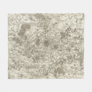 Paris 5 fleece blanket