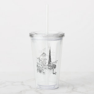 Paris Acrylic Tumbler