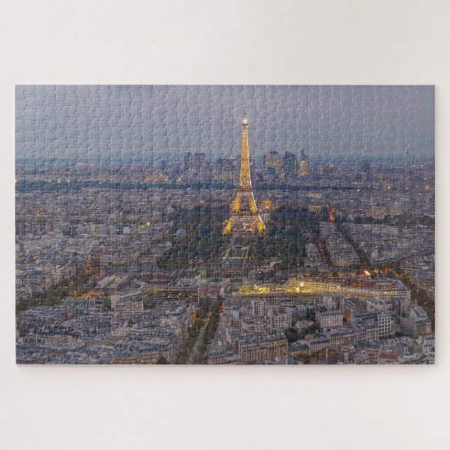 Paris Aerial Puzzle (Horizontal)