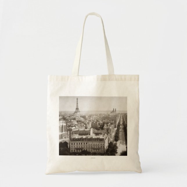 Paris: Aerial View, 1900 Tote Bag (Front)