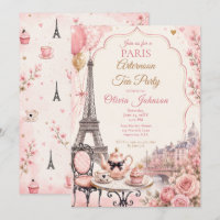 Paris Afternoon Tea Party