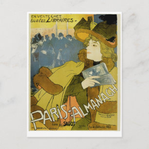 Paris-Almanach Postcard
