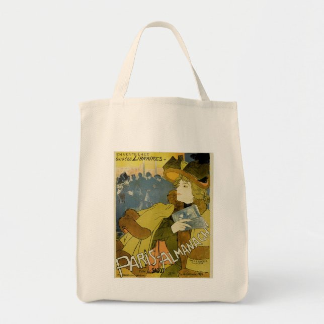 Paris-Almanach Tote Bag (Front)