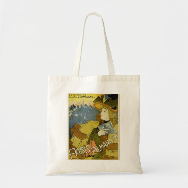 Paris-Almanach Tote Bag (Front)