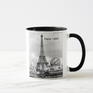 Paris and the globe mug
