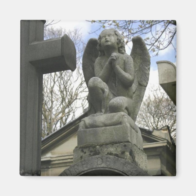 Paris angel magnet!!! magnet (Front)