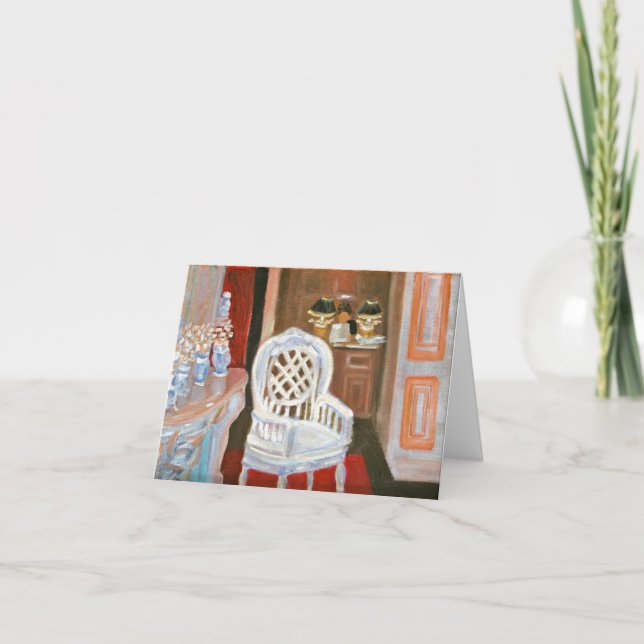 PARIS ANTIQUE SHOP NOTECARD (Front)