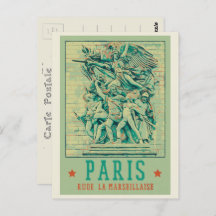 Paris Arc de Triomphe illustration France