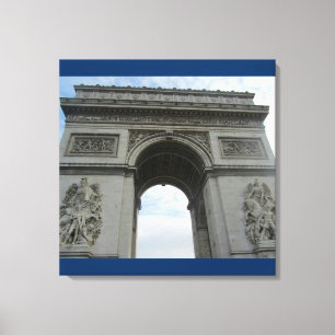 Paris - Arc D'Triomphe Canvas Print