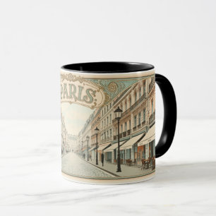 Paris Art Nouveau Mug