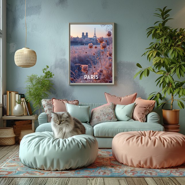 Paris: Artistic Photography with Coordinates. Poster (Creator Uploaded)