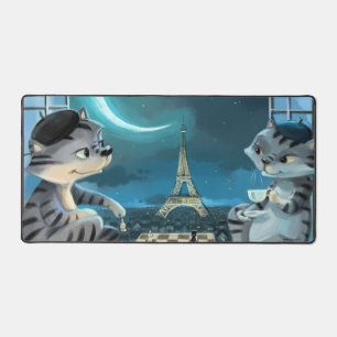 Paris at Night Desk Mat