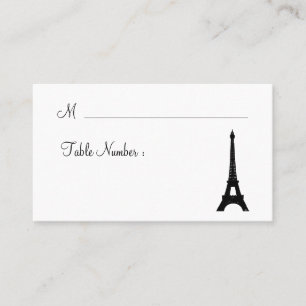 Paris at Night Place Cards
