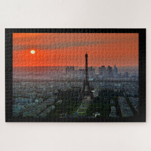 Paris at Sunset Jigsaw Puzzle