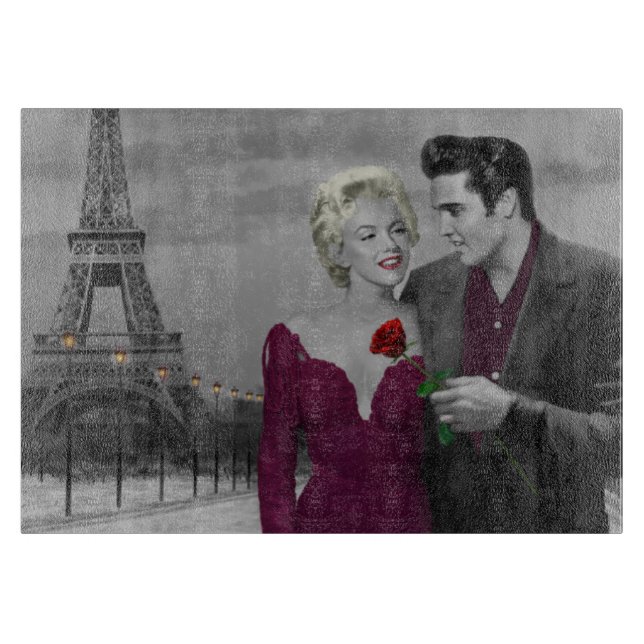 Paris B&W Cutting Board (Front)