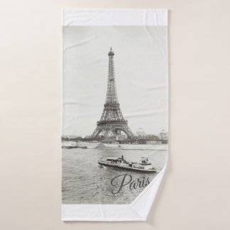 Paris bath towel