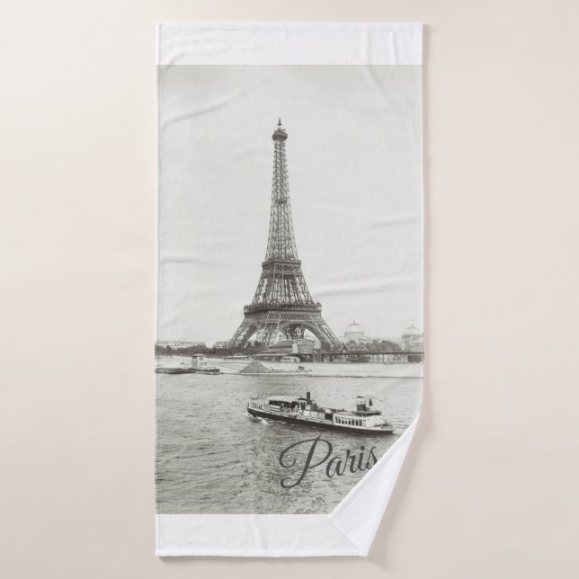 Paris bath towel (Bath Towel)
