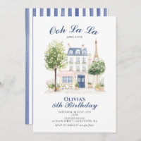 Paris Birthday Parisian Cafe Tea Party