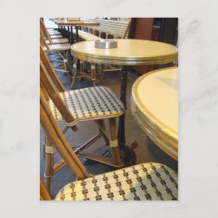 Paris Bistro Postcard