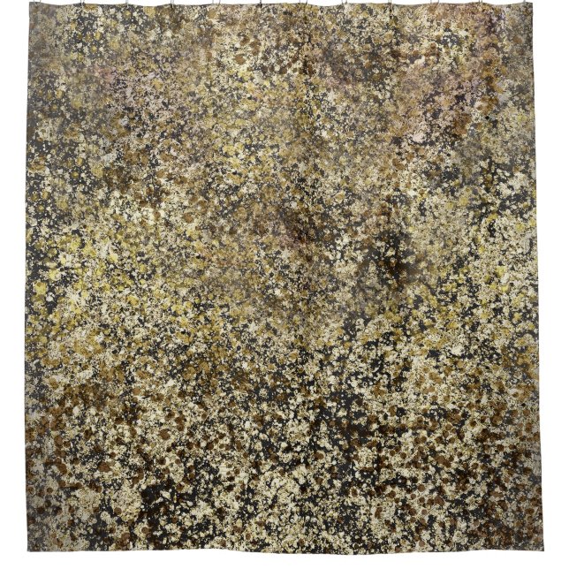 Paris Bling Glamour Sparkle France Girly Trendy Shower Curtain (Front)