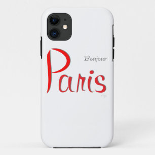 PARIS Bonjour (Hello) Case-Mate iPhone Case
