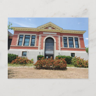 Paris-Bourbon County Library, Paris, Kentucky Postcard