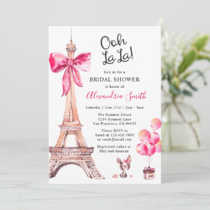 Paris Bridal Shower Invitation