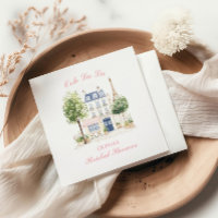 Paris Bridal Shower Parisian Cafe